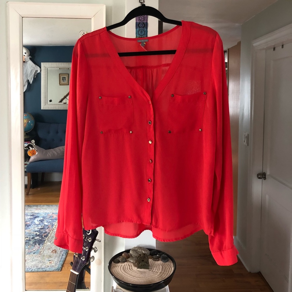 Charlotte Russe Long Sleeve Shirt